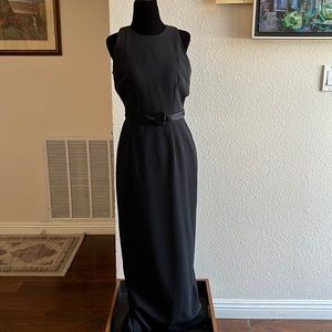 Black cocktail gown by Laundry Shelli Segal